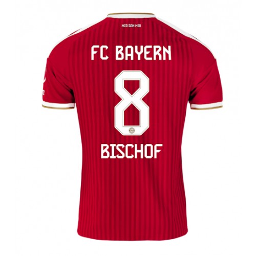 Stroje piłkarskie Bayern Munich Tom Bischof #8 Koszulka Podstawowej 2026-27 Krótki Rękaw